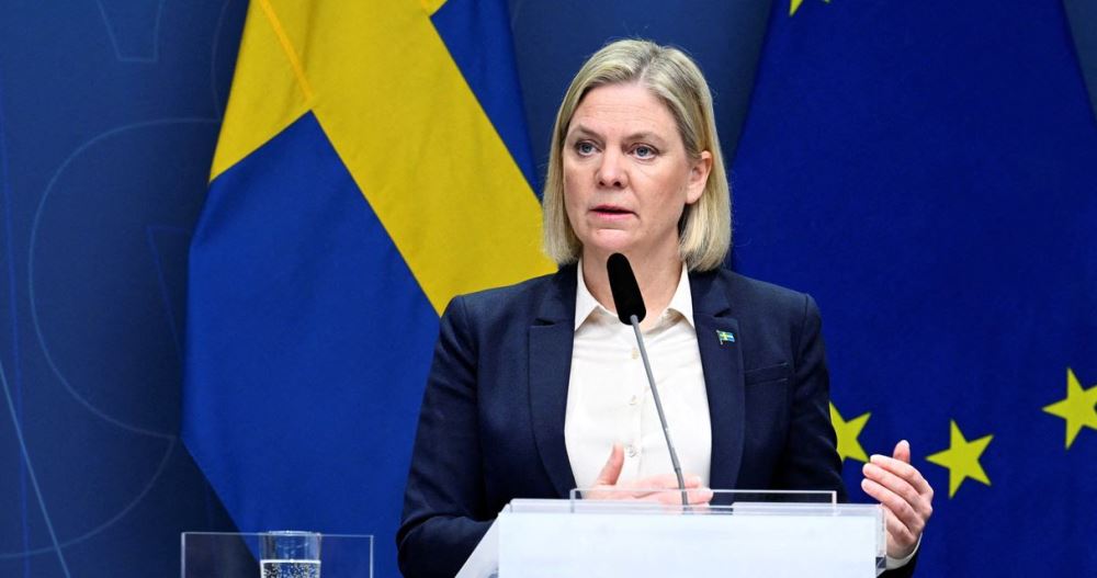 Suedia njofton zyrtarisht aplikimin per anetaresimin ne NATO